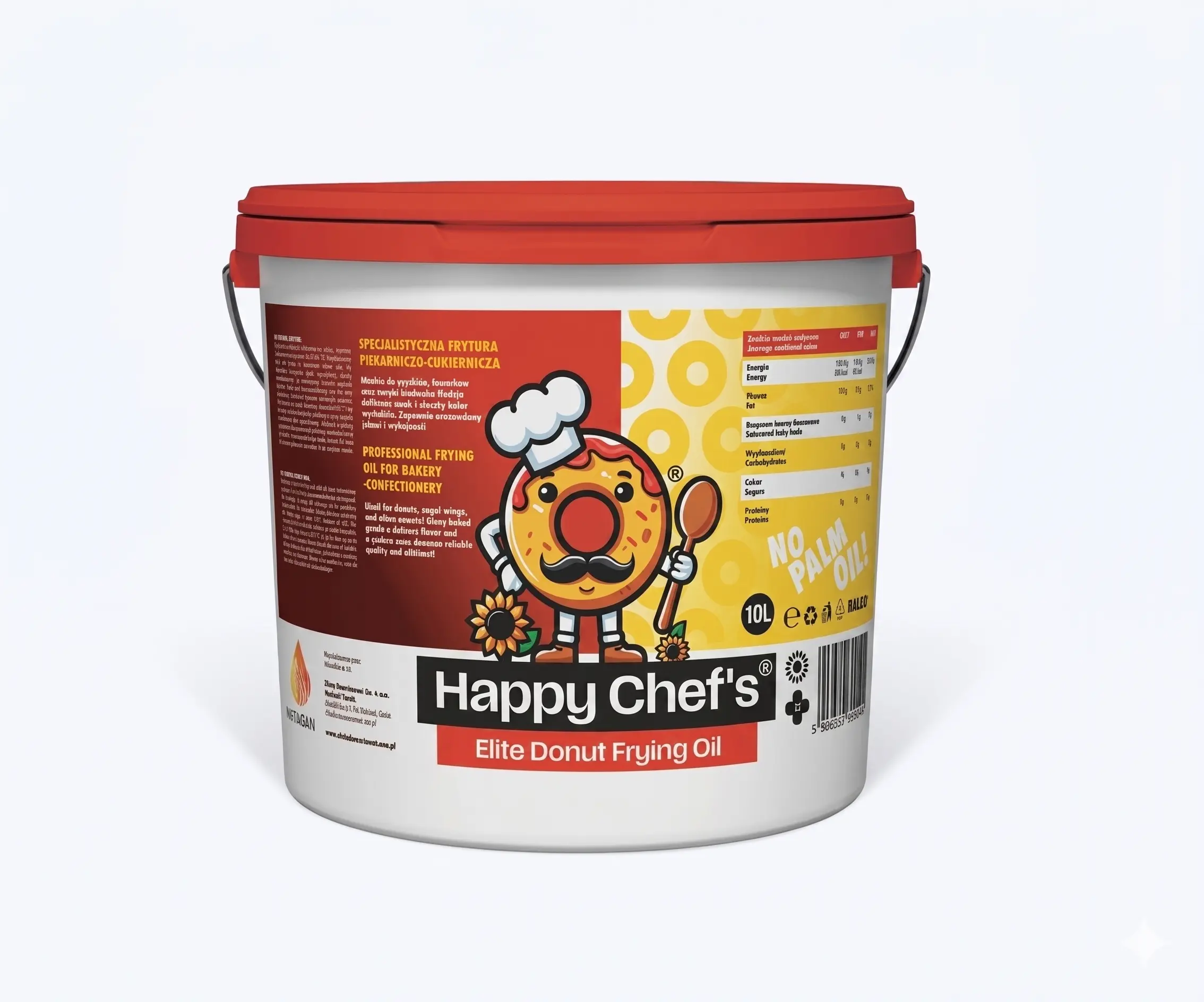 HAPPY CHEF’S ELLITE DONUT FRYING OIL 10L